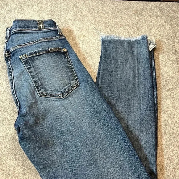 7 for all Mankind, The  High Waist Skinny Ankle, 25 - Picture 8 of 14